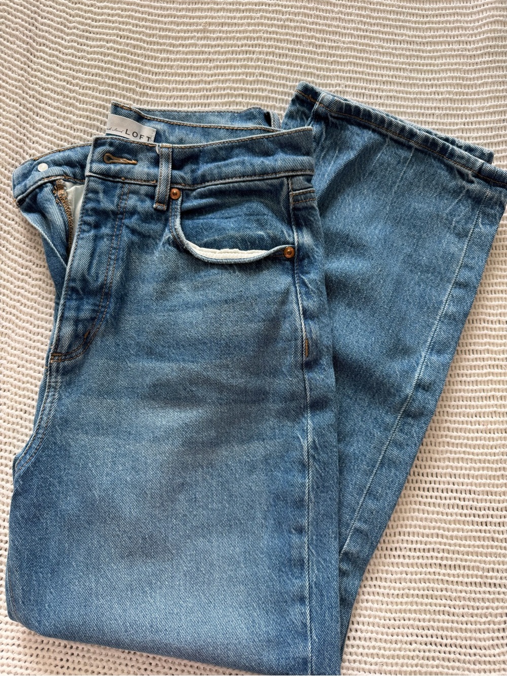 Loft Straight Leg Jeans